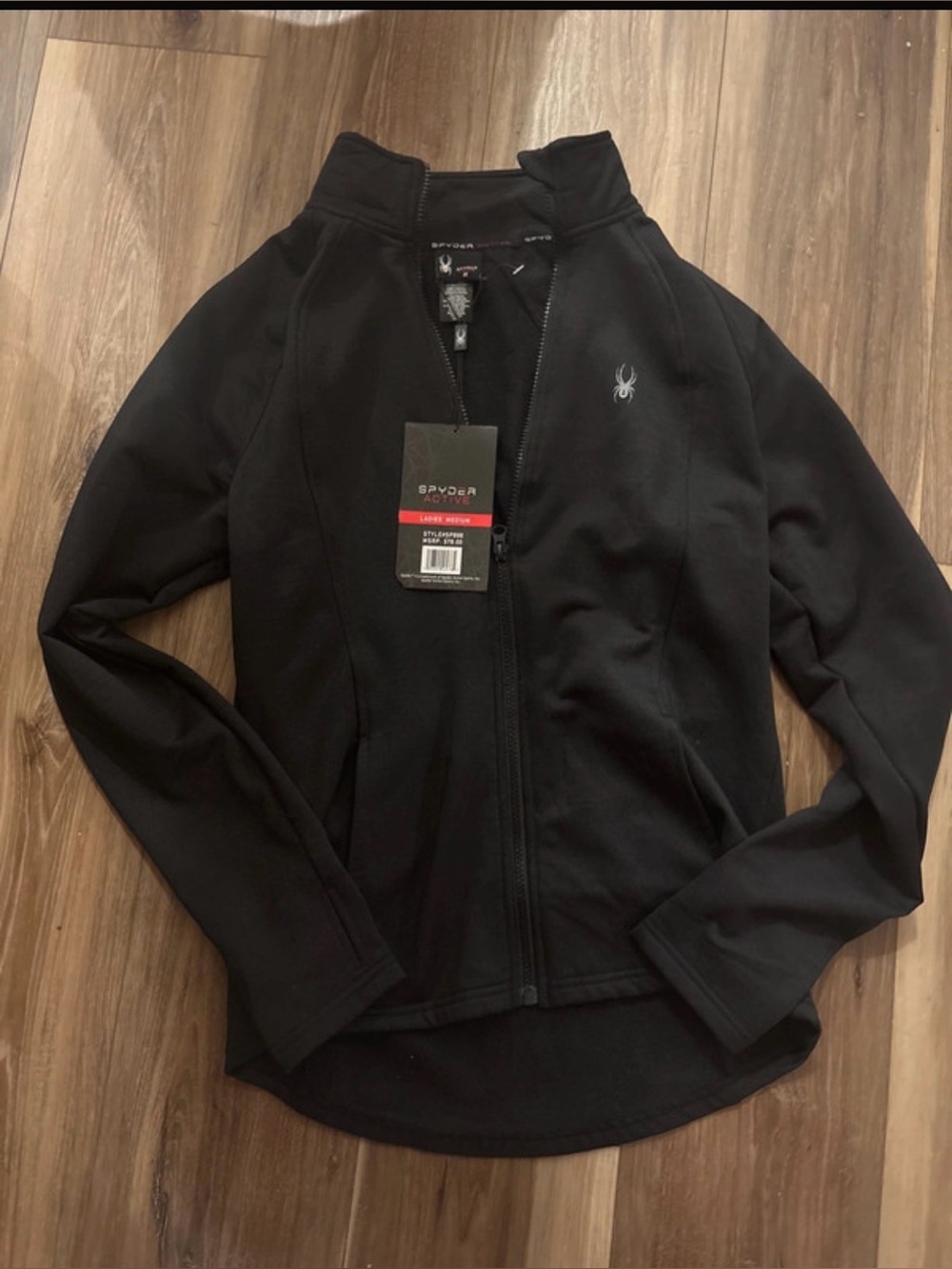 Spyder Women's Black Full-Zip Performance Jacket